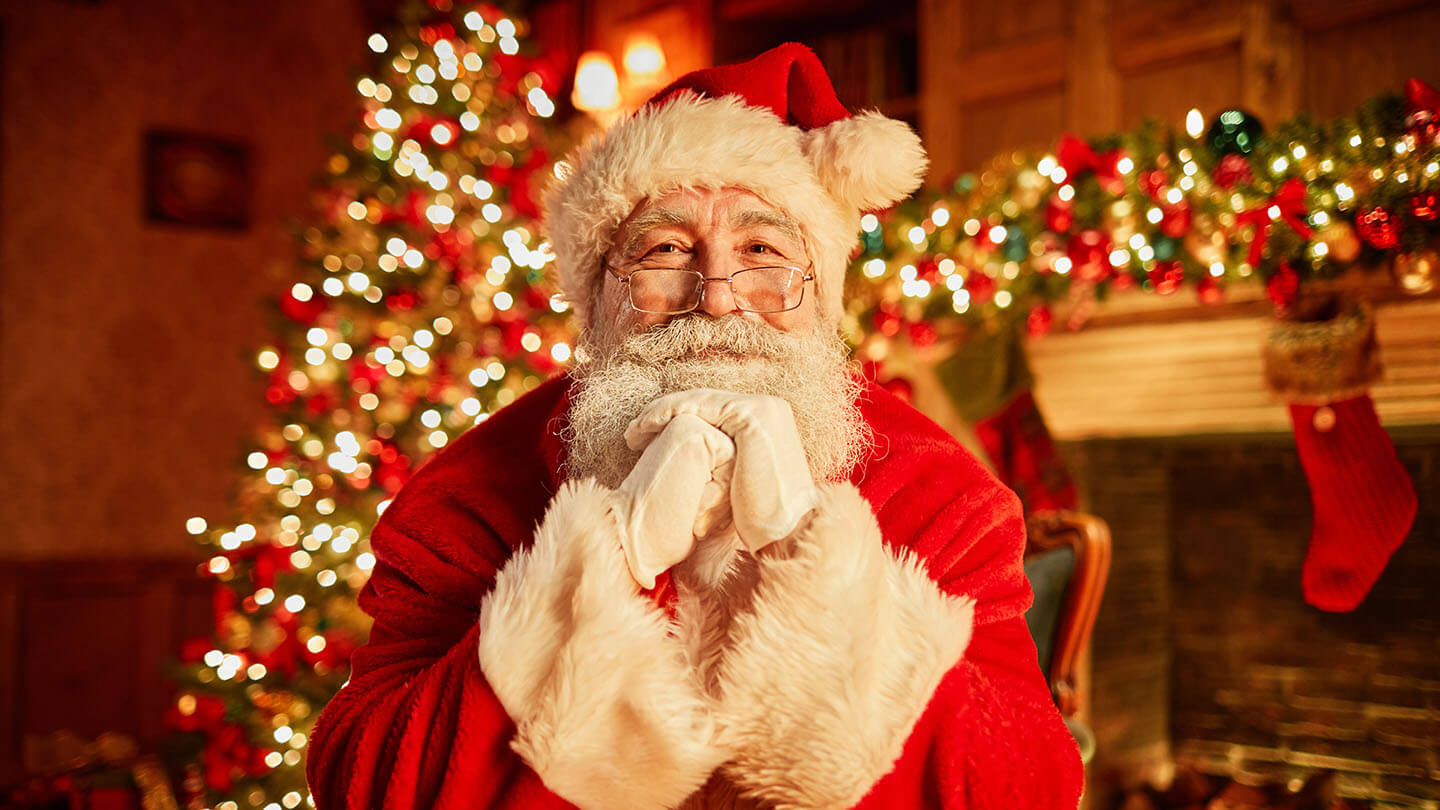 Santa Claus Talks Insurance